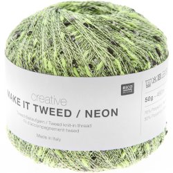 Rico Design Make it Tweed Neon Yellow