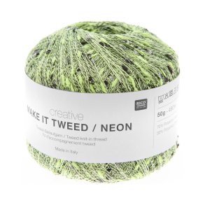 Rico Design Make it Tweed Neon Yellow