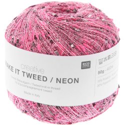 Rico Design Make it Tweed Neon Fuchsia