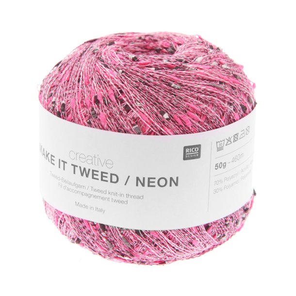 Rico Design Make it Tweed Neon Fuchsia