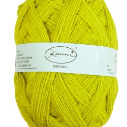 Kauni Vivid Lime M-R11 Merinould