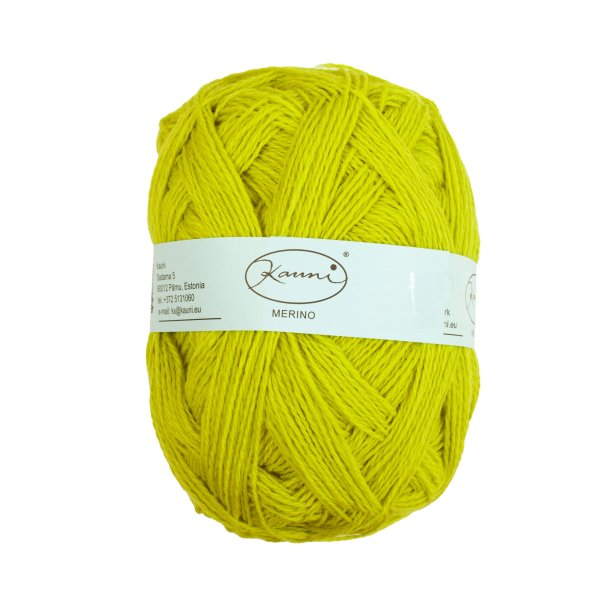 Kauni Vivid Lime M-R11 Merinould