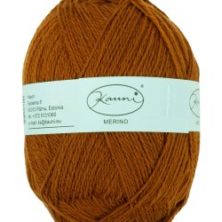 Kauni Medium Kobber Brun M-N6 Merinould