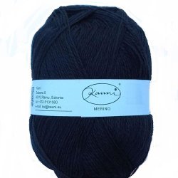 Kauni Sort M-C Merinould