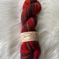 KAUNI Rd Orange Brun Lilla Lyserd XEGL