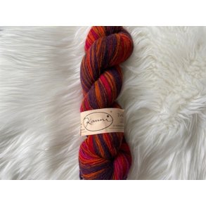 KAUNI Rd Orange Brun Lilla Lyserd XEGL